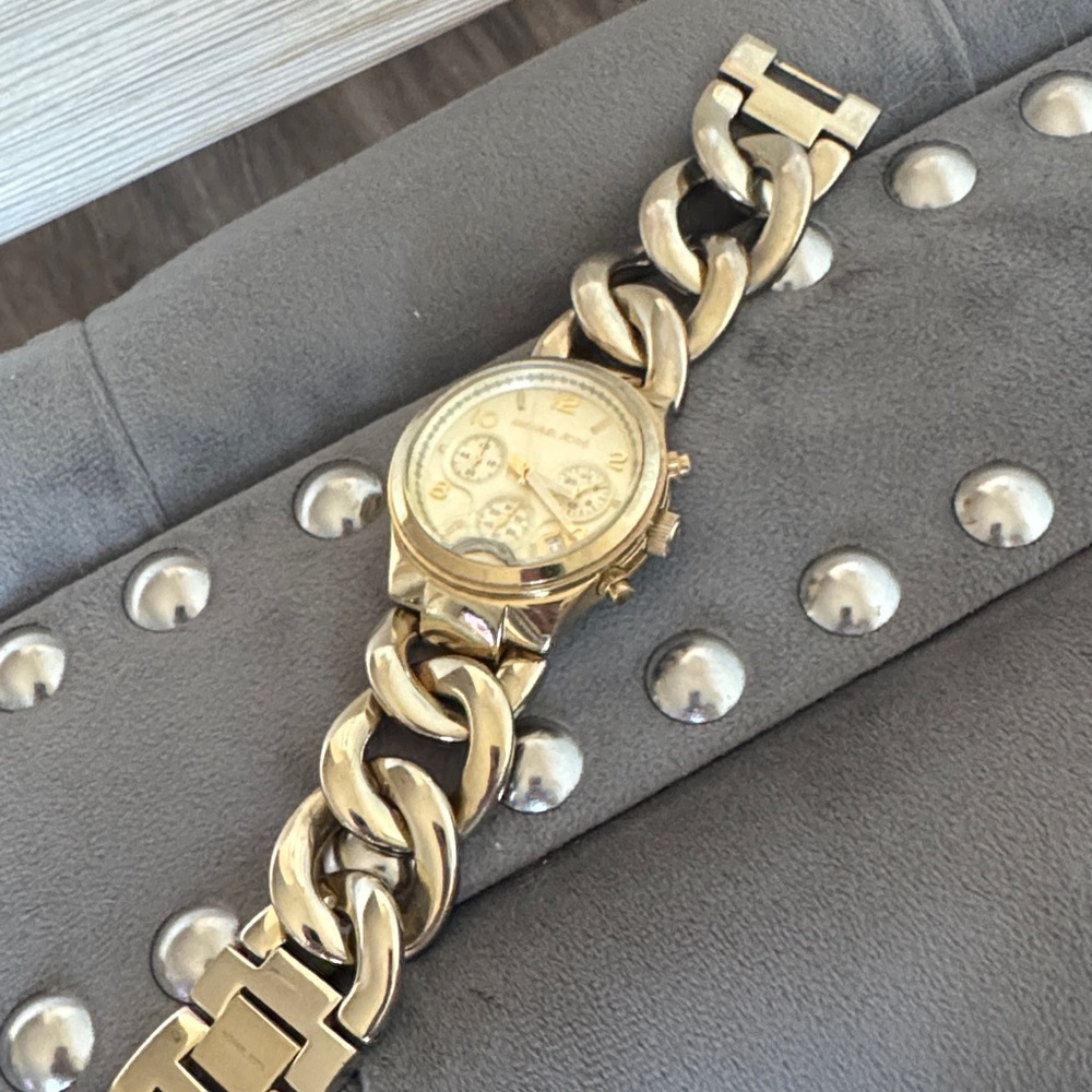 Michael kors mk3131 Gold Chain Link Watch